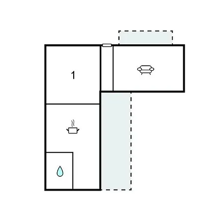 3 Bedroom Stunning Home In Olsted Holiday home *